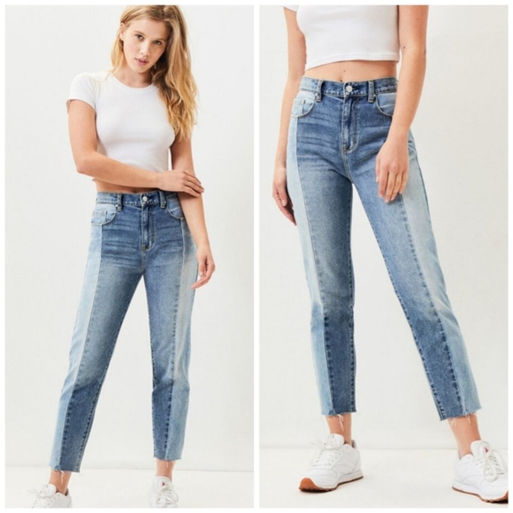 PacSun Koharu Blue Vintage Icon Mom Jeans -Size 27